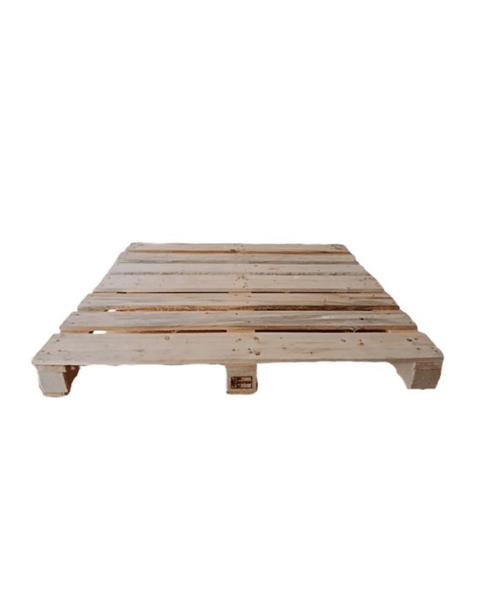 4 Way Entry Pallet | 1m X 1.2m | 1m Stringer | Industrial Grade Pallet
